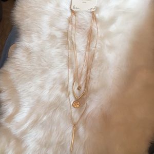 ♥️ 3 layers gold necklace